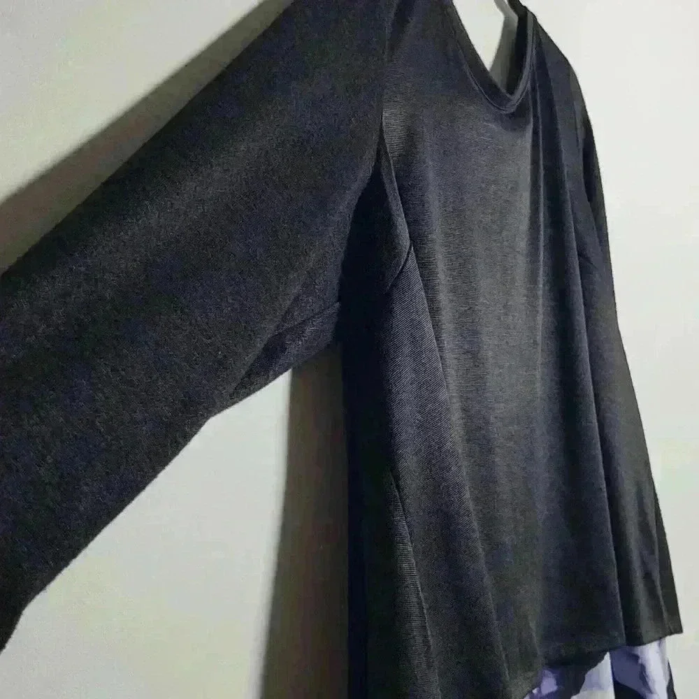 🚨 LAST CHANCE 🚨 ROZ & ALI Dressbarn Floral and Black Blouse Size 2X - Picture 4 of 16